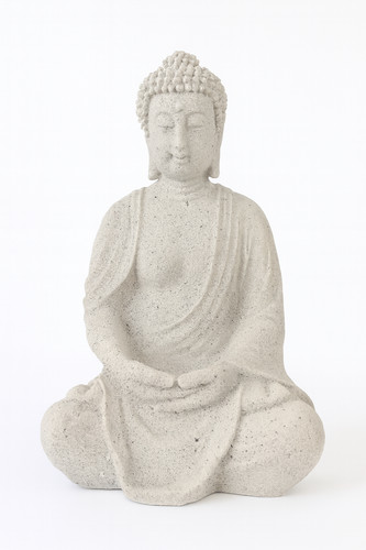 Buddha statue beige 40cm - buddha,