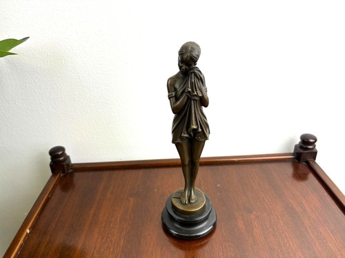 Bronze skulptur das - bronze,