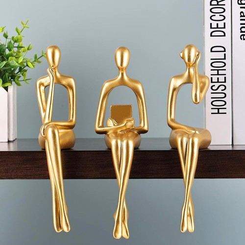 3er set sitzende figur - set,