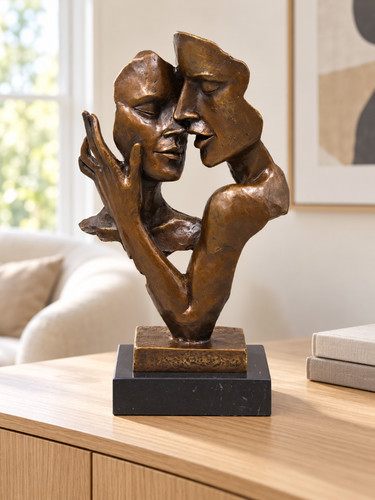 Moderne bronzeskulptur - moderne,
