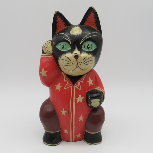 Vintage glückskatze maneki - vintage,