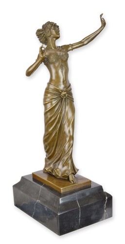 Bronzeskulptur tänzerin - bronzeskulptur,