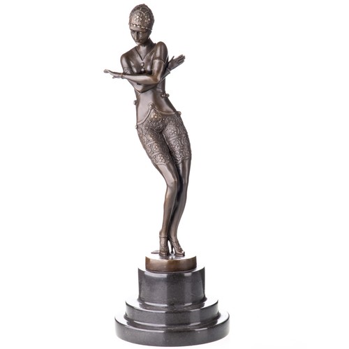 Bronze skulptur tänzerin coy - bronze,