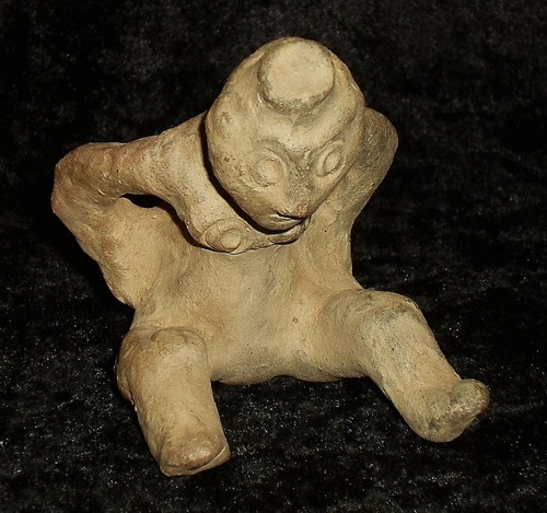 Alte ton skulptur - ton,