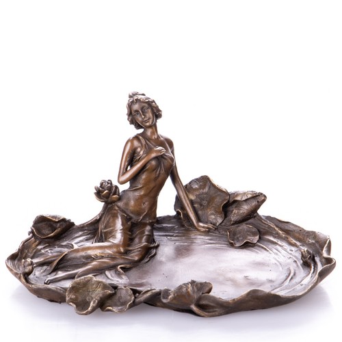 Bronze skulptur frau - bronze, mit