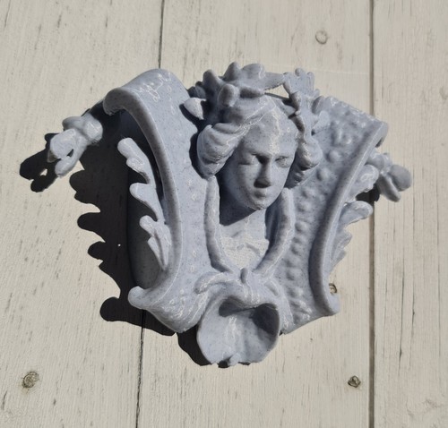 Wappen kopf frau schild - 10, cm