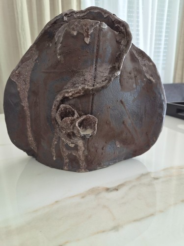Handgefertigte raku skulptur - handgefertigte,