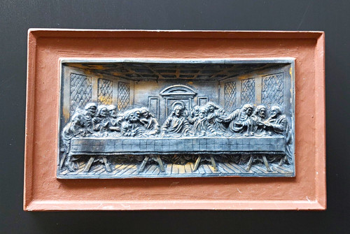 Relief wandbild letztes - wandbild, „letztes