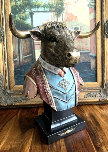 Figur stier mit hörner - stier,