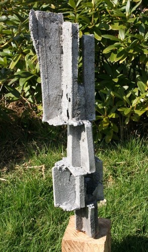 Abstrakte plastik skulptur - abstrakte,