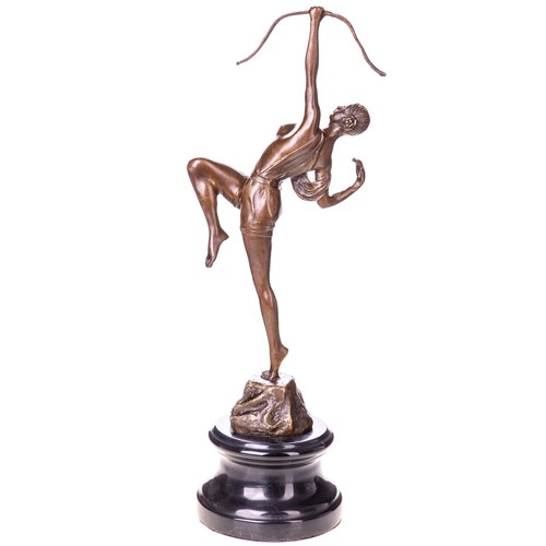 Bronze skulptur diana mit - diana,