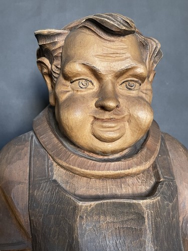 Antike statue mönch - statue,