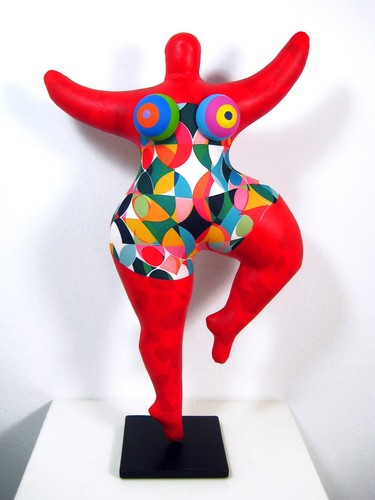 Bunte nana figur 36cm - nana-figur,