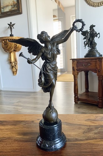 Bronzefigur engel - bronzefigur,