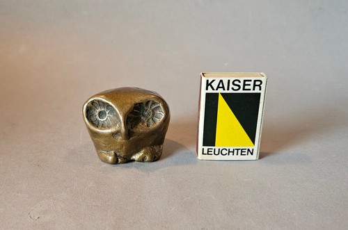 Vintage bronze eule - vintage,