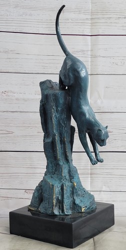 Sammlerstück bronze puma - bronze,