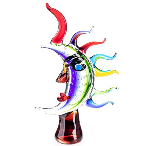 Glasfigur murano stil - glasfigur,