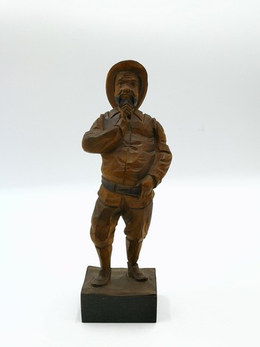 Holz skulptur figur stehender - holz,