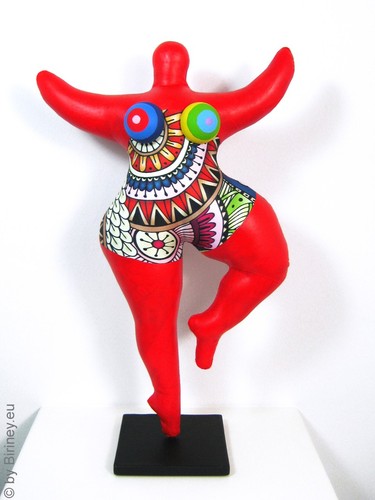 Bunte nana figur 33cm von - nana-figur,