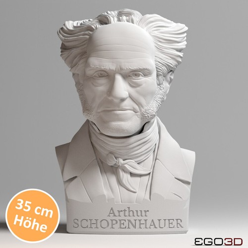 Arthur schopenhauer büste - arthur,