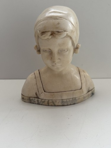 Alabaster marmor büste - alabaster,