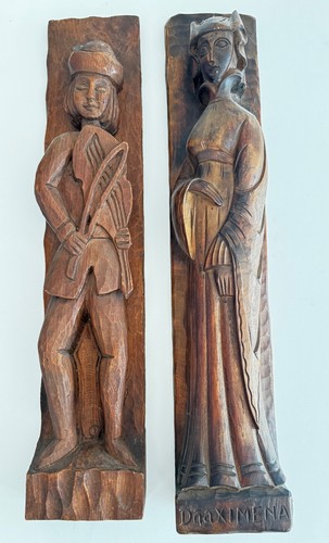 Große holzreliefs doña - 2,