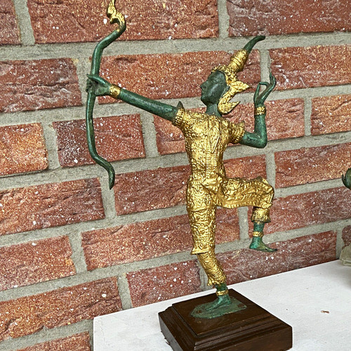 Metallskulptur bogenschütze - metallskulptur,