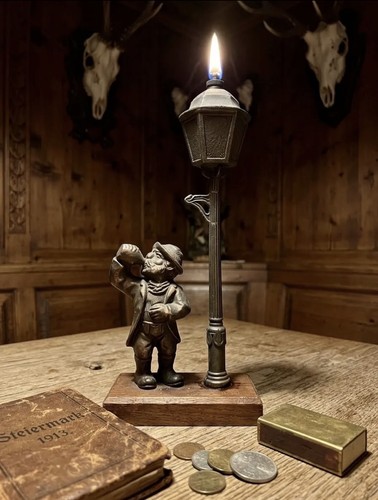 Antike öllampe tischlampe - antike,