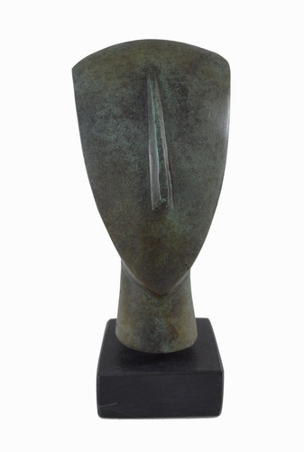 Kykladenkopf bronze marmor - kykladenkopf,