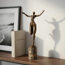 Bronze Figur Frau Premium
