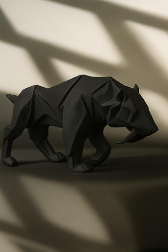 Tiger figur skulptur deko - tiger,
