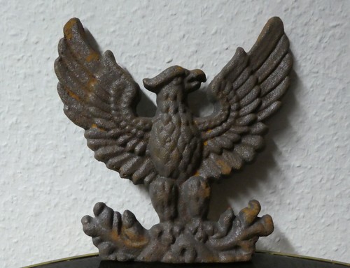Gusseisener adler vogel - gusseisener,