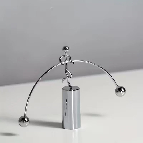 Schwebende balance figur - schwebende,