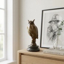 Hochwertige Bronze Eule