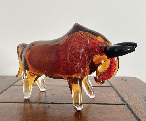 Glasfigur stier bulle - stier,