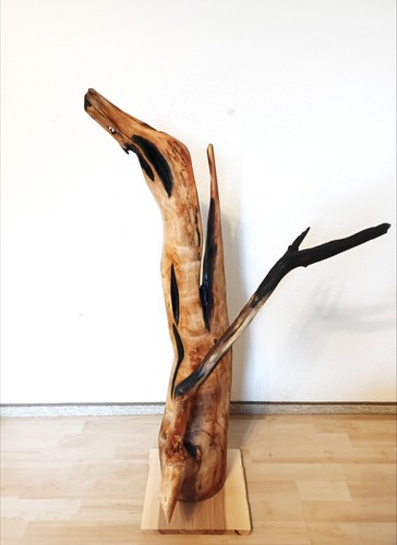 Skulptur baumstamm holz - skulptur,