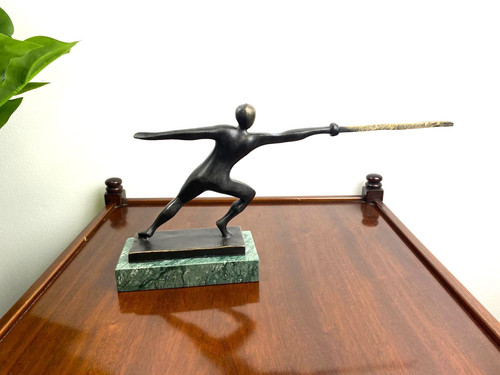 Moderne bronze skulptur - moderne,