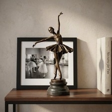 Premium Bronzefigur Tänzerin