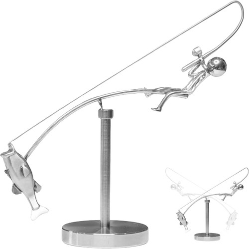 Kinetische skulptur angelrute - kinetische,