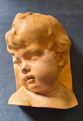 Skulptur büste kind - skulptur, –