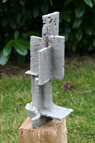 Abstrakte plastik skulptur - abstrakte,