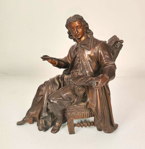 Skulptur blaise pascal - skulptur,