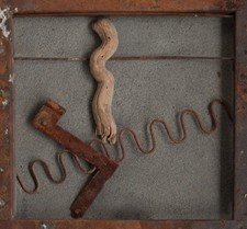 Stein Metal Schwemmholz Objekt